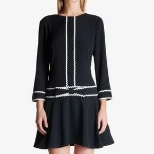 Ted baker drop waist bow dress